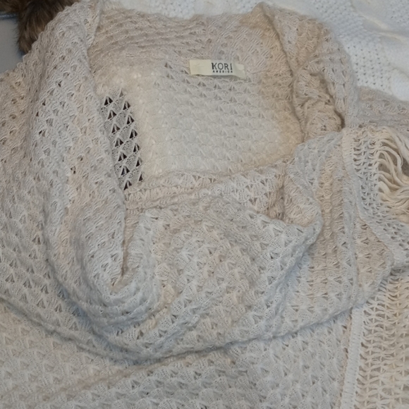 Kori America - Cowl neck/asymmtrl swrt S - Picture 3 of 8